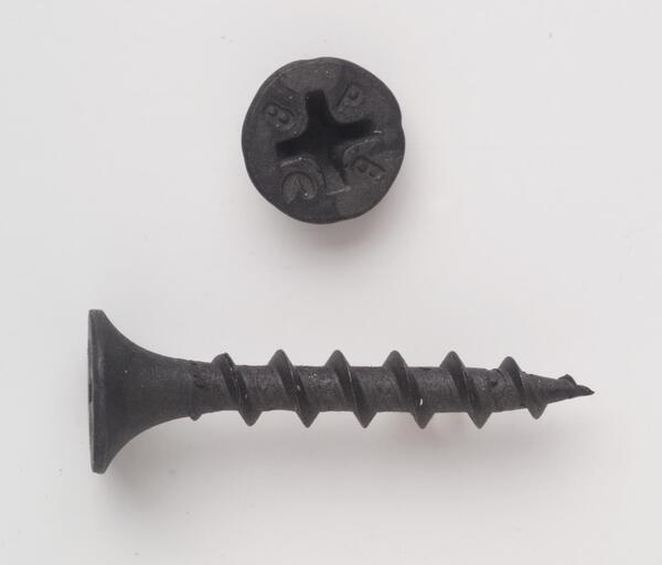 PC2DS #6 X 2 BUGLE HEAD PHILLIP COARSE THREAD DRYWALL SCREW BLACK PHOSPHATE
